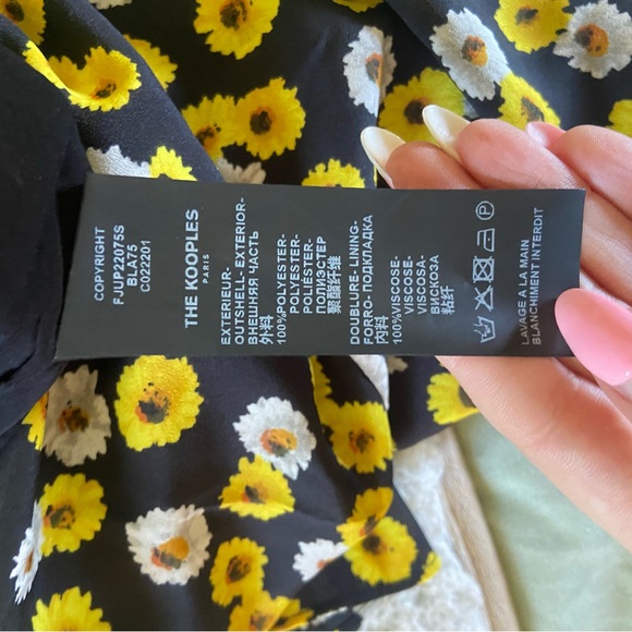The Kooples x Sport Floral Mini Skirt - Picture 7 of 7